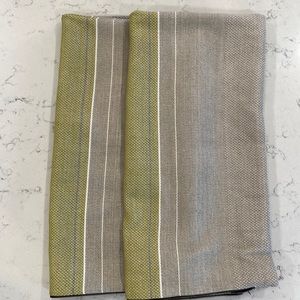 Crate & Barrel set of 2 pillow covers